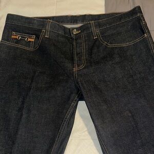 Gucci Black Straight Jeans Premium Quality